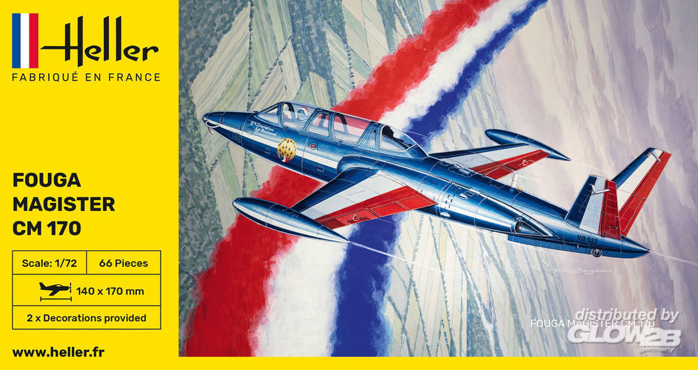 Heller 80220 - Fouga Magister CM 170